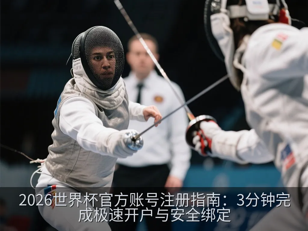 2026世界杯官方账号注册指南：3分钟完成极速开户与安全绑定